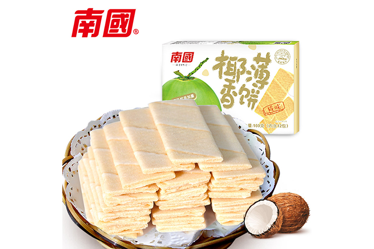 南国椰香薄饼[咸味] 160G